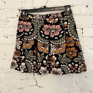 H&M pleated mini skirt